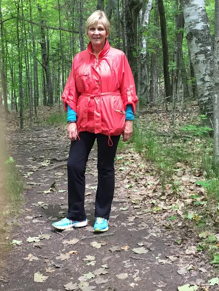 LINDA STROM IN DOOR COUNTY'S PENINSULA PARK